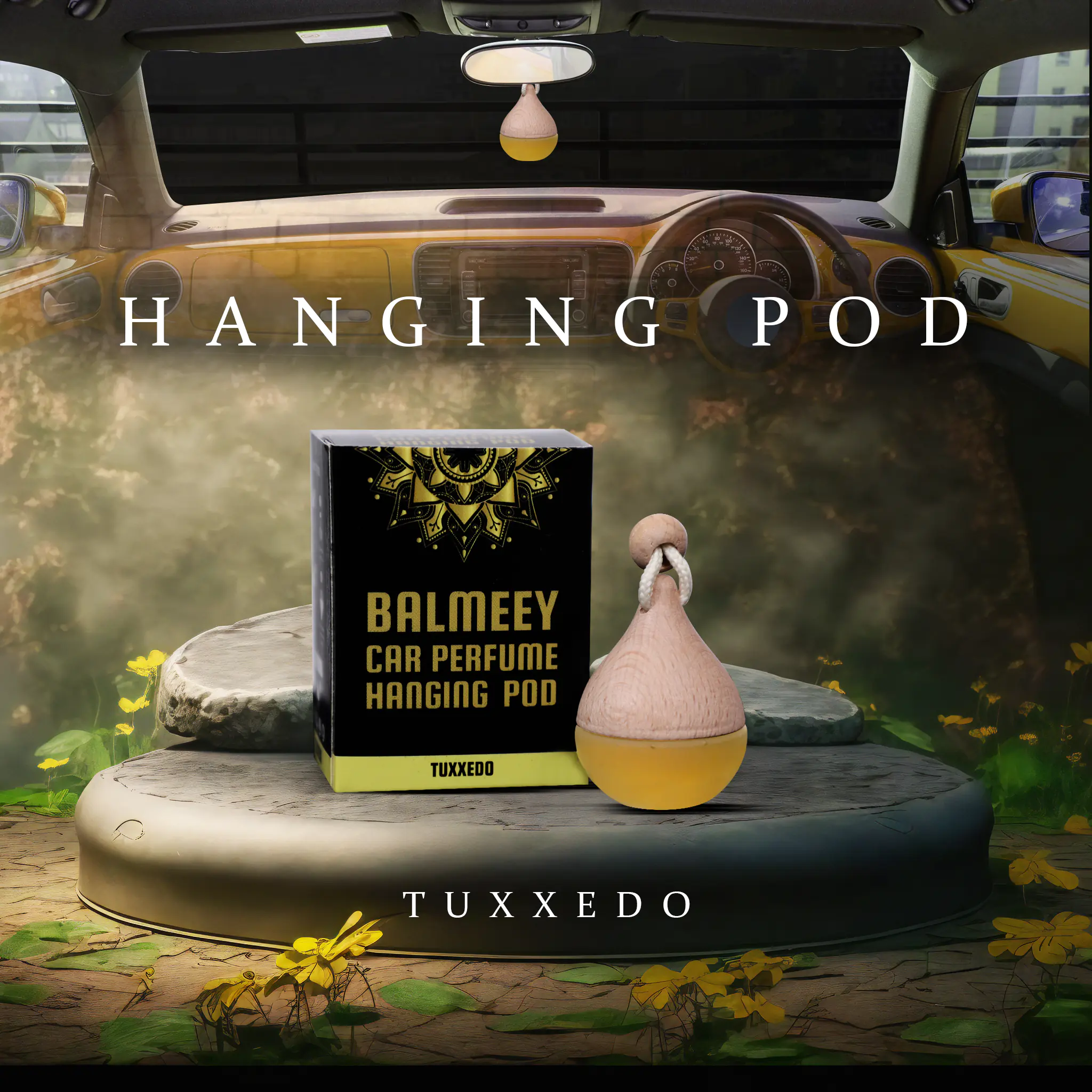 tuxedo hanging pod